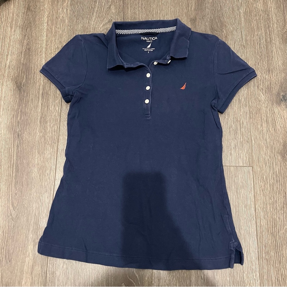 Navy blue polo